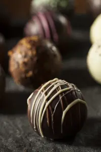 cannabis peanut butter chocolate truffles