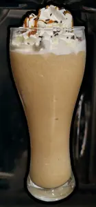 cannabis infused caramel frappuccino
