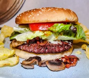 gourmet burger infused duck fat recipe