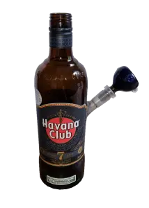 alcohol bottle bong DIY