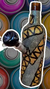 how to paint a bong DIY