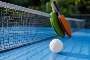 playing ping pong stoned