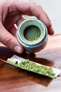 Roll a joint with a pen