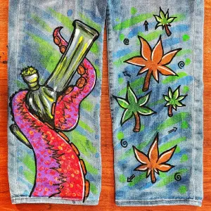 how to paint your jeans