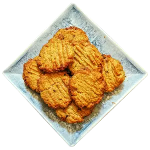 infused peanut butter cookies