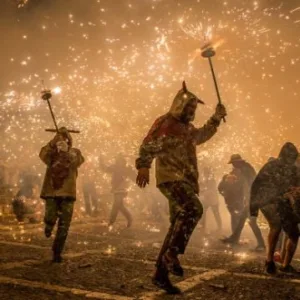 dancing in the middle of the street