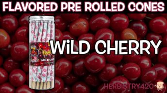 wild cherry flavored pre rolled cones