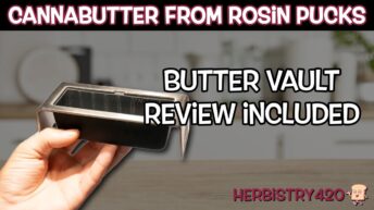 rosin puck cannabutter recipe