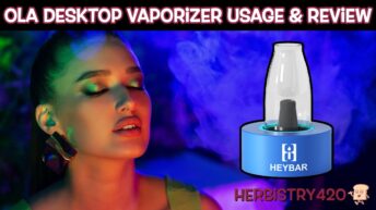 HeyBar OLA desktop vaporizer