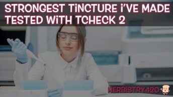 strongest cannabis tincture recipe