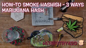 how to smoke hashish 3 ways