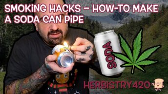 how to make a soda can pipe