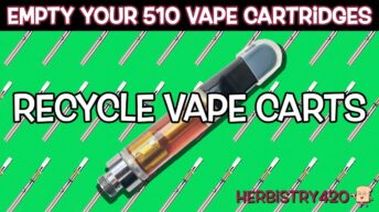 how to empty your 510 vape carts