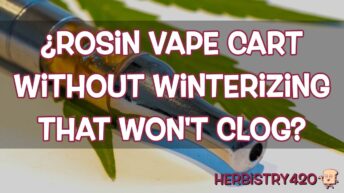 Can You Make A Rosin Vape Cart Without Winterizing That Won't Clog