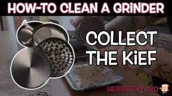 how to clean a weed grinder