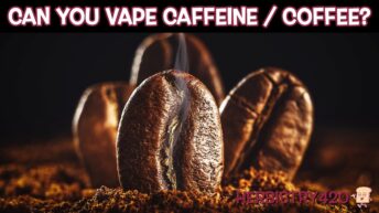 can you vape coffee