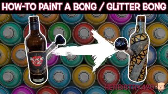 how to paint a bong DIY