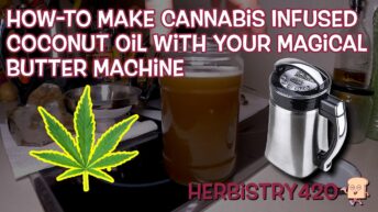 cannabis infused coconut oil Magical Butter Machine