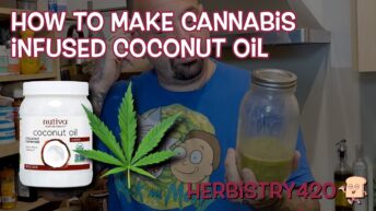 how to make strong cannabis coconut oil