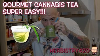 how to make weed tea with sludge