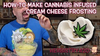 cannabis infused cream cheese frosting