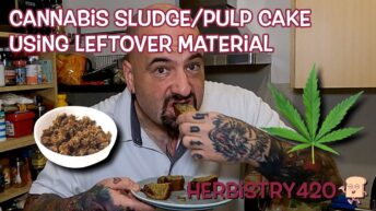 cannabis sludge cake recipe
