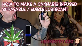 cannabis infused edible lubricant recipe