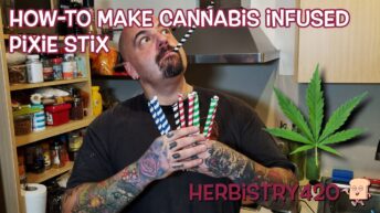 cannabis infused Pixie Stix recipe