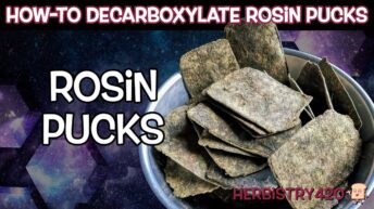 decarb rosin pucks for edibles