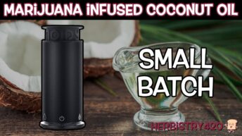 small batch cannabis coconut oil
