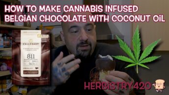cannabis infused Belgian chocolate recipe