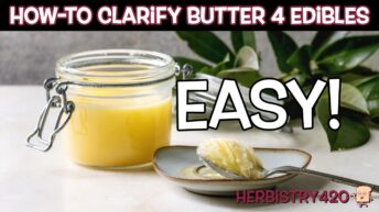 clarify butter for edibles