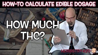 how to calculate edible dosage