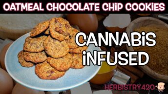weed oatmeal chocolate chip cookies