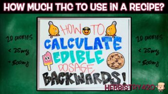 How-To Calculate Edible Dosage Backwards