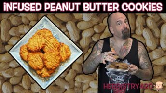 infused peanut butter cookies