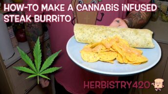 cannabis infused steak burrito recipe