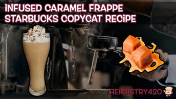 cannabis infused caramel frappuccino