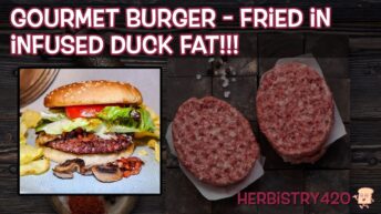 gourmet burger infused duck fat recipe