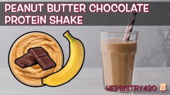 infused peanut butter protein shake