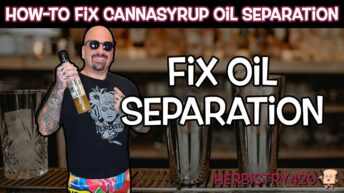 fix cannabis syrup separation