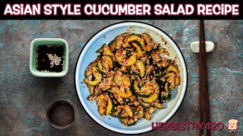 cannabis infused cucumber salad recipe