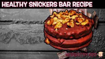 healthy homemade snickers bars