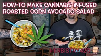 weed infused corn salad recipe