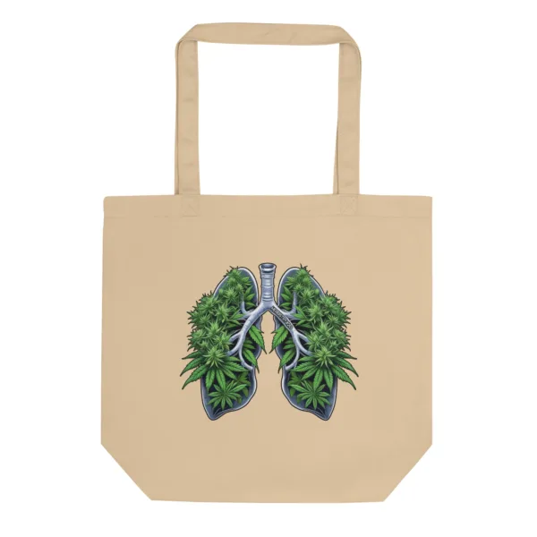 Weed Lungs – Eco Tote Bag - Image 2