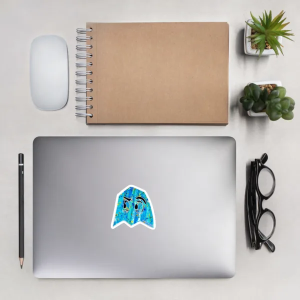 Blue Ghost – Bubble-free stickers