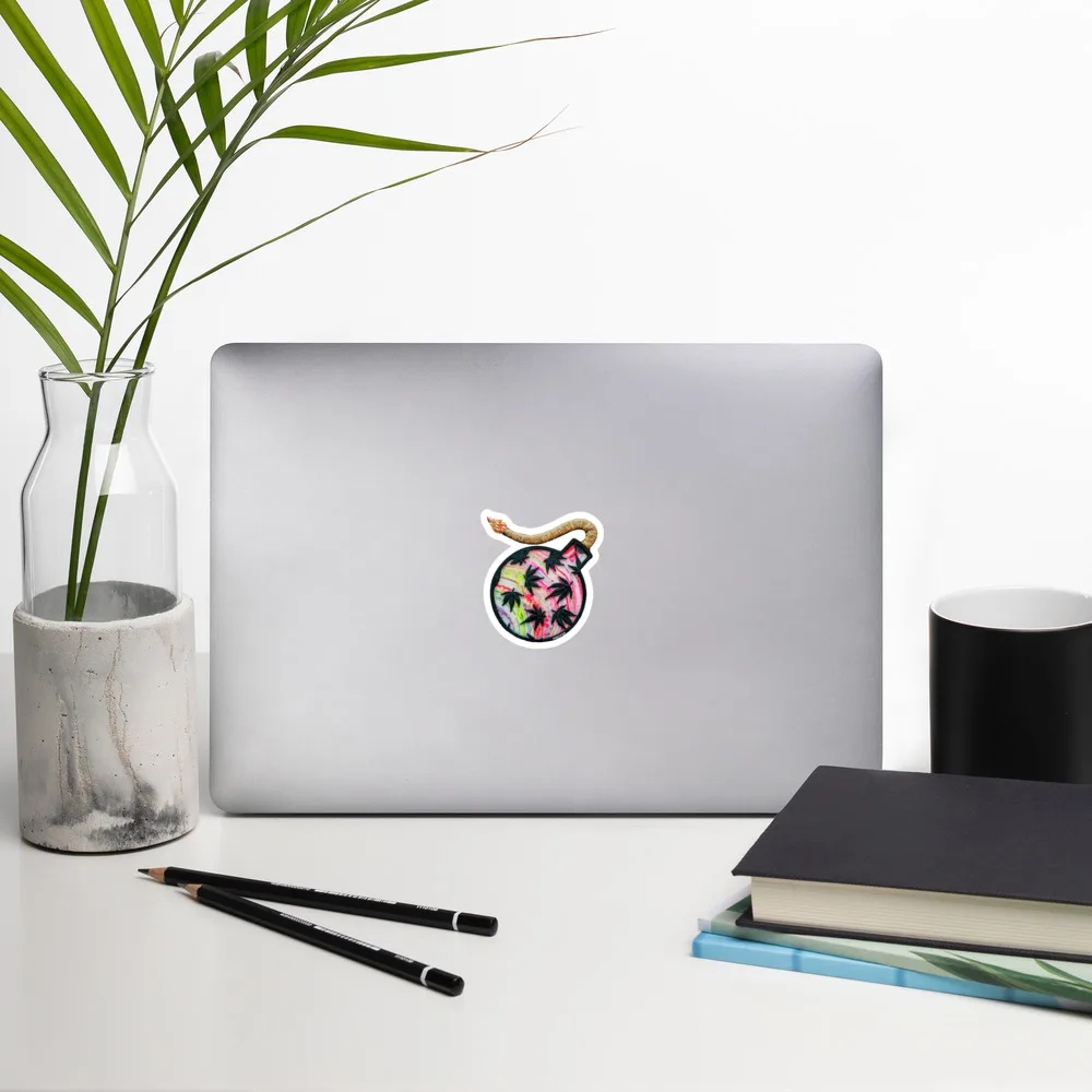 Red Bomb – Bubble-free stickers
