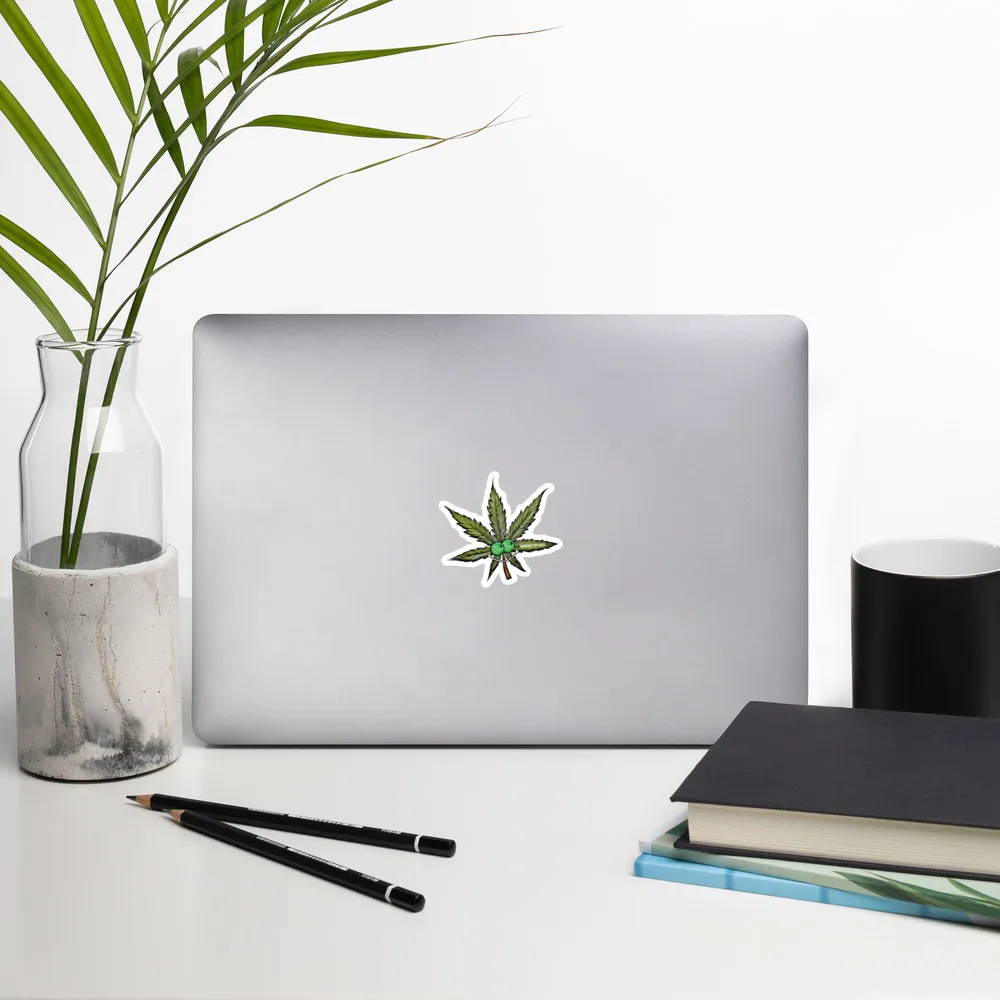 Happy Leaf – Bubble-free stickers