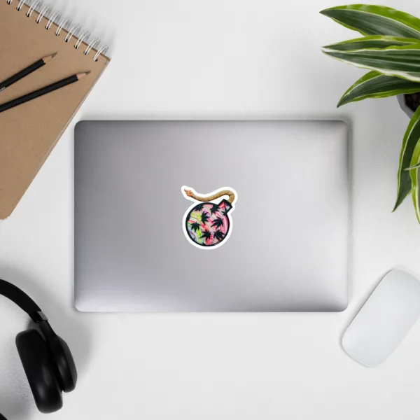 Red Bomb – Bubble-free stickers - Image 3