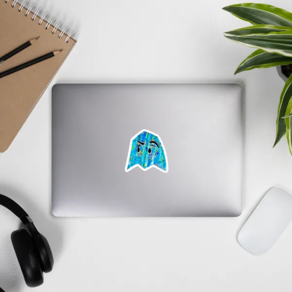 Blue Ghost – Bubble-free stickers - Image 3